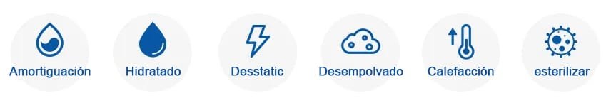 Tanque de humidificación - Boquilla única