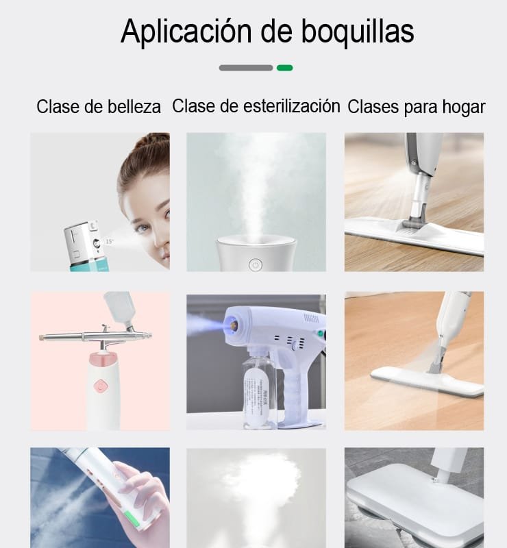 Boquilla de instrumento cosmético