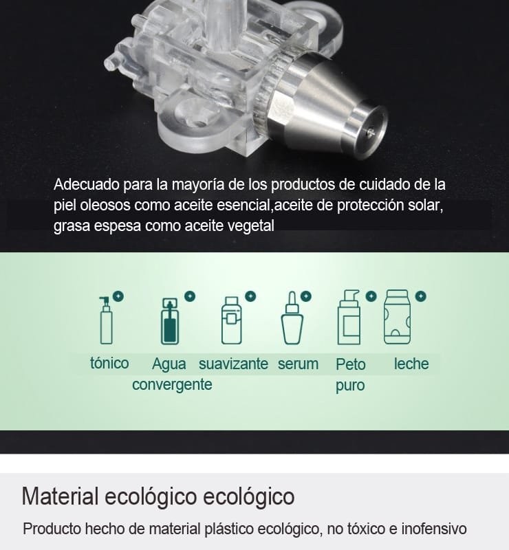 Boquilla de instrumento cosmético