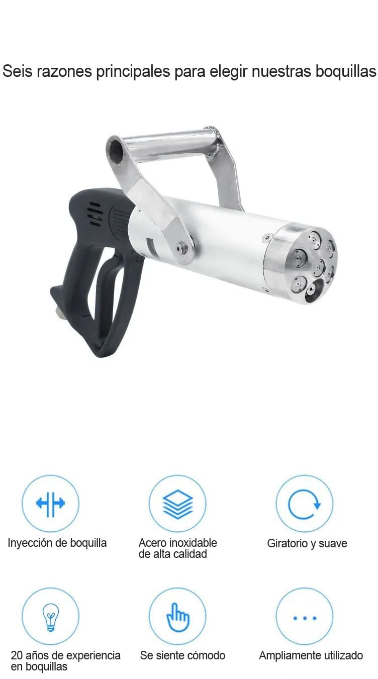 Pistola pulverizadora contra incendios